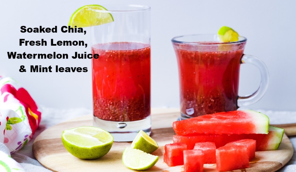 Chia Watermelon Juice 12oz
