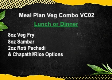 Meal Plan Veg Combo VC02